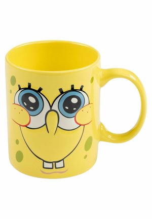 SPONGEBOB SCHWAMMKOPF 3D FACE KAFFEE - Kids' cup - gelb