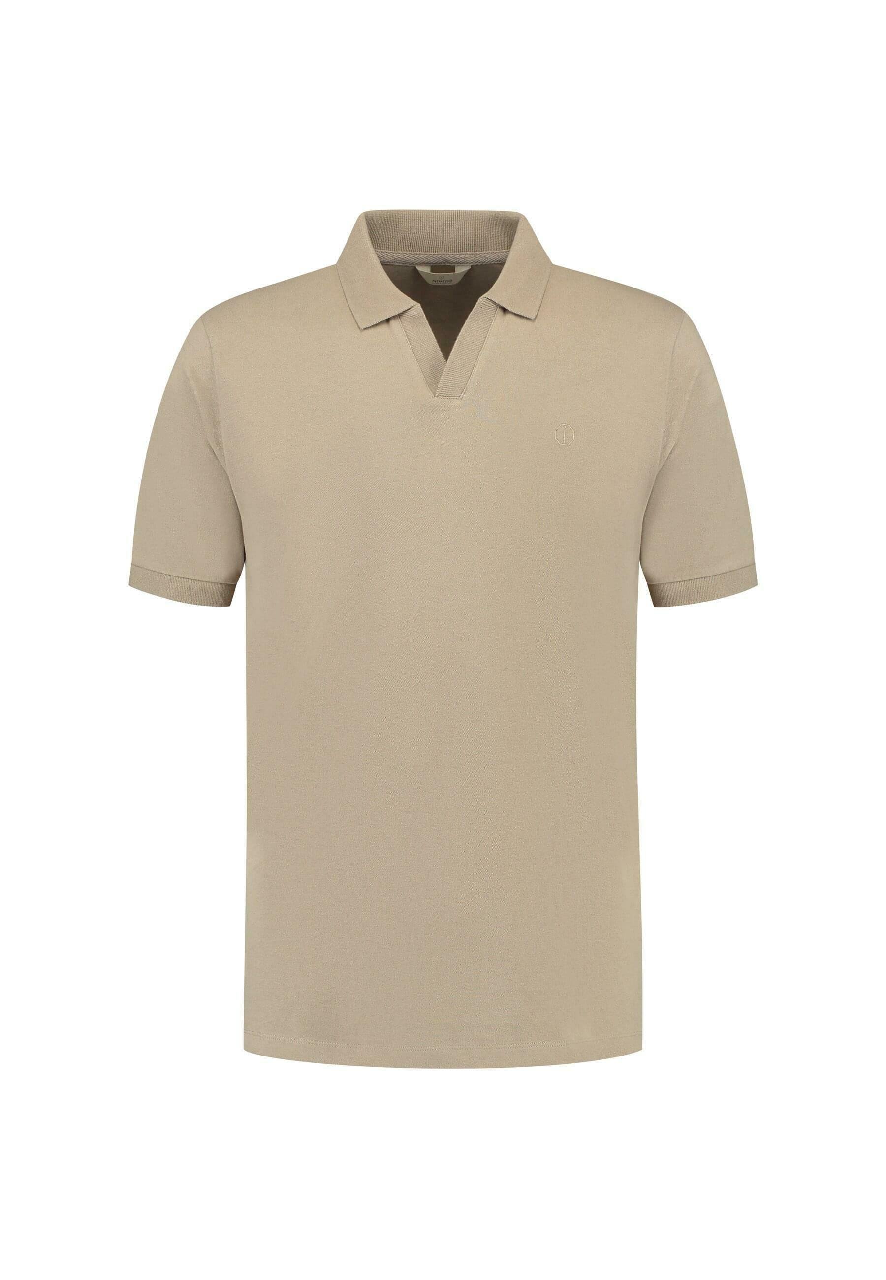 Dstrezzed THE BOWIE - Poloshirt - timber wolf/lichtbruin - Zalando.nl