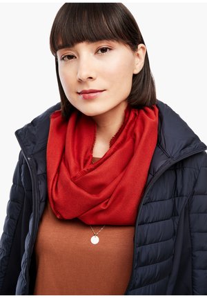 Scarf - dark red