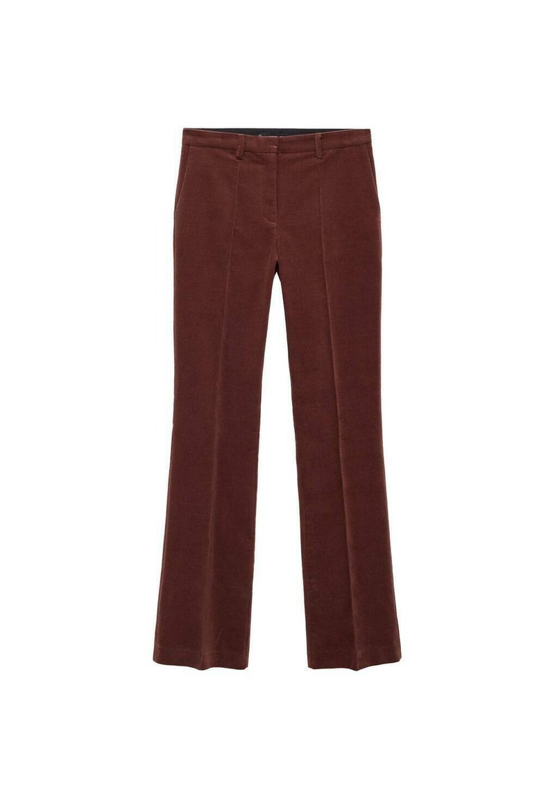 Mango Broek bordeauxrood