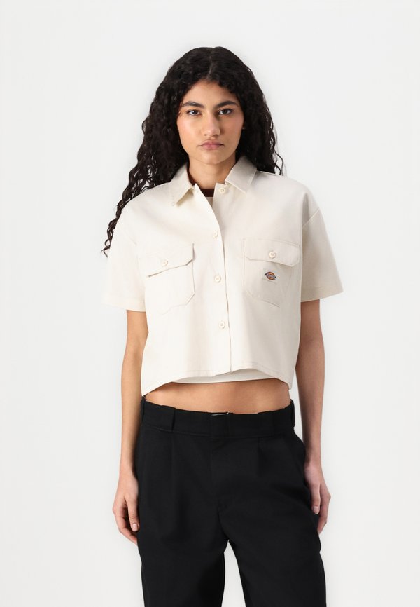 WORK SHIRT CROPPED - Button-down blouse