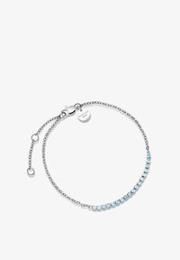 Niet geselecteerd, silver coloured light sapphire