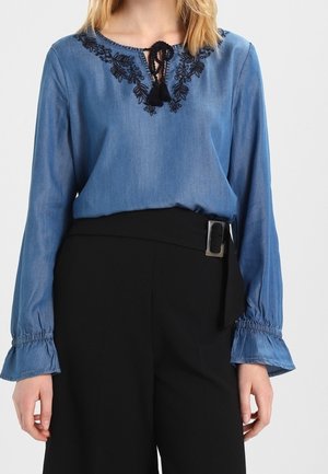 Bluse - blue