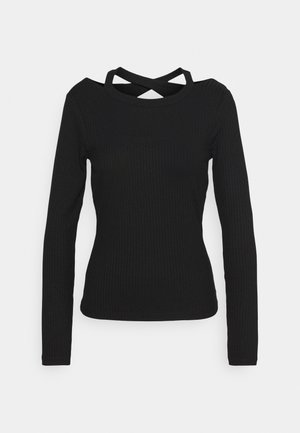 VMJOYCE - Top s dlouhým rukávem - black