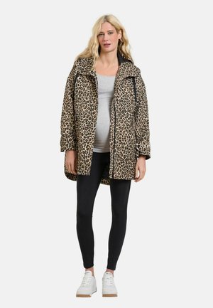 3-IN-1 MATERNITY  BABYWEARING  - Wintermantel - neutral leopard print