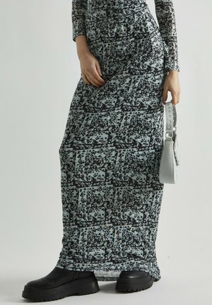 Maxinederdele - mint black spliced