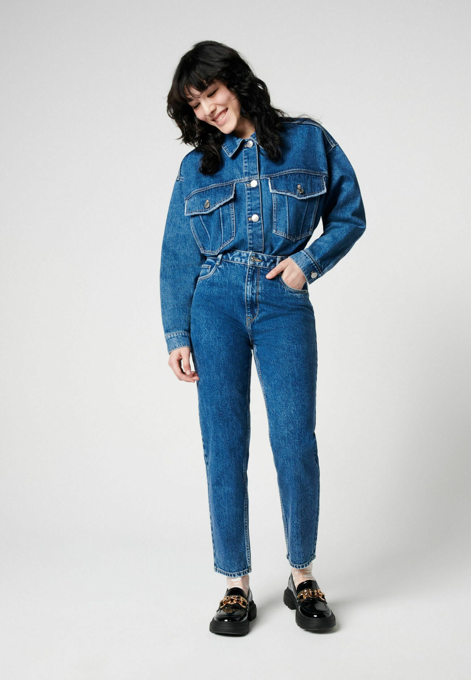 Pimkie MOM JEANS - Relaxed fit jeans - denimblau/blauw - Zalando.nl