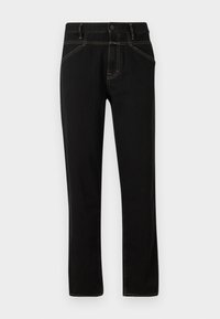 LENT TAPERED - Blugi loose fit - black