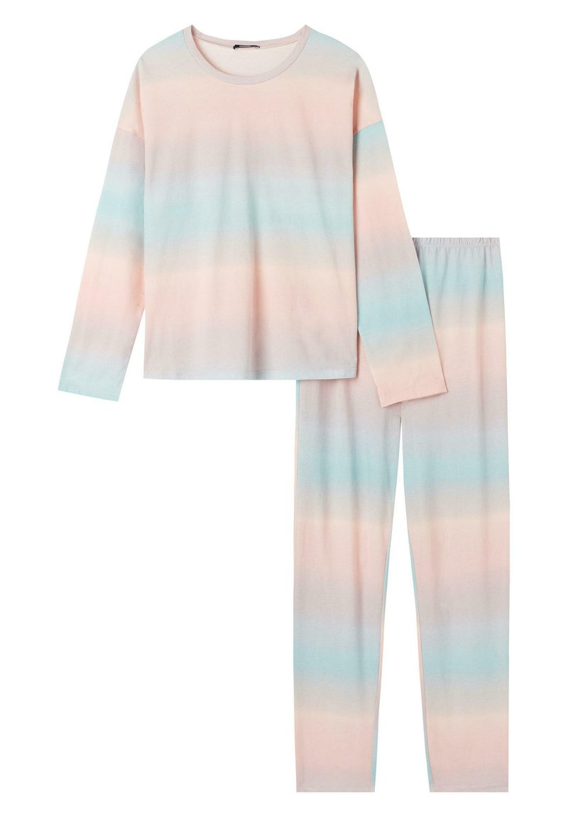 Damen Nachthemden | Tezenis SET Nachtwäsche Set hellblau nuanced tie dye print/dunkelblau - NZ32071 Damen Nachthemden | Tezenis SET Nachtwäsche Set hellblau nuanced tie dye print/dunkelblau - NZ32071