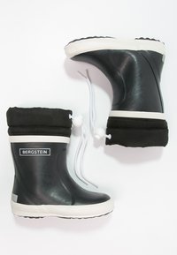 Bergstein Bottes en caoutchouc - black