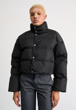 IRIDESCENT SUPER PUFFER - Zimná bunda - black