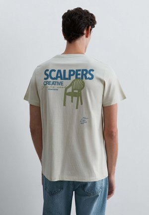 Scalpers, SCALPERS SCSEASON CHAIR TEE - Camiseta estampada - lightmint