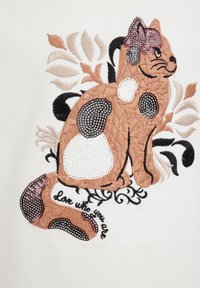 WE Fashion Top dugih rukava - white
