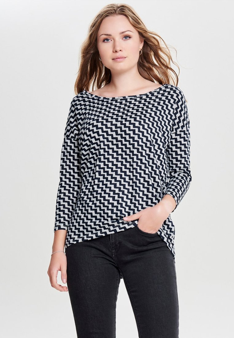 ONLY ONLELCOS AOP JRS NOOS - Langærmet T-shirt - grey