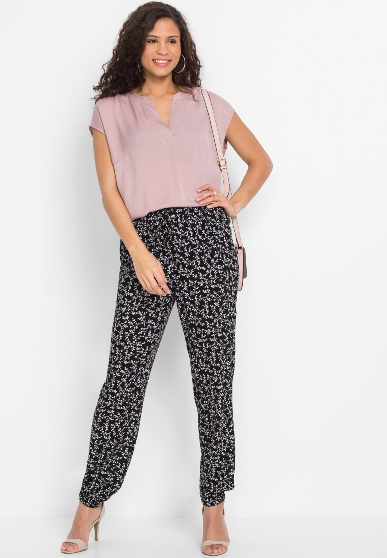 bonprix Pantaloni - schwarz/nero - Zalando.it