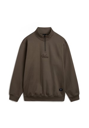 SCRIPTED LOOSE ZIP - Fleecetröja - bungee cord