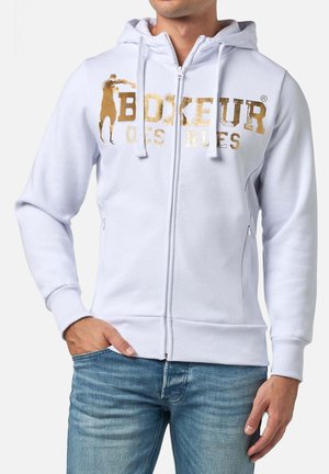 Sweatjacke - weiss