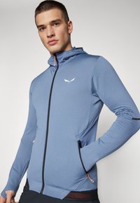 Salewa PEDROC HOODED JACKET. - Giacca da running - java blue