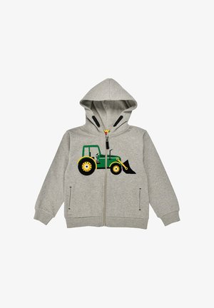 Alpenglück, Zip-up sweatshirt - grau