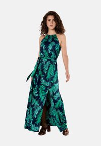 Apricot LEAF ROPE - Freizeitkleid - navy