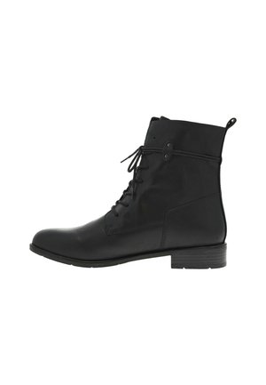 Bottines à lacets - noires