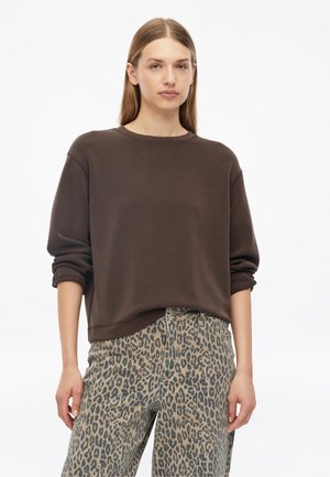 s.Oliver, SWEATSHIRT - Sweater - dunkelbraun