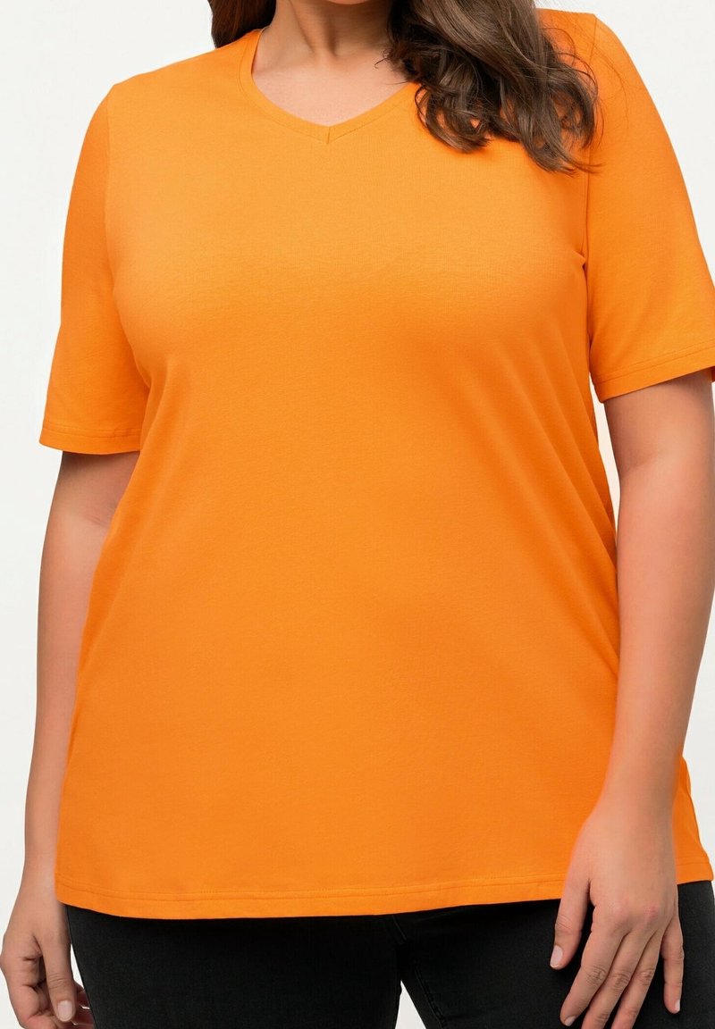 Ulla Popken T-shirt basic - orange