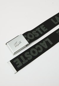Lacoste GOODS BELT CASUAL UNISEX - Curea - noir escadron