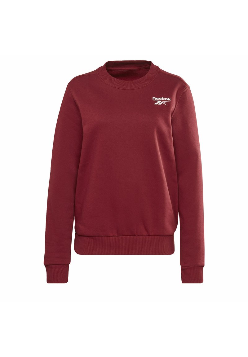 Damen Sweatshirts | Reebok IDENTITY CREW Sweatshirt red/rot - QE89344 Damen Sweatshirts | Reebok IDENTITY CREW Sweatshirt red/rot - QE89344