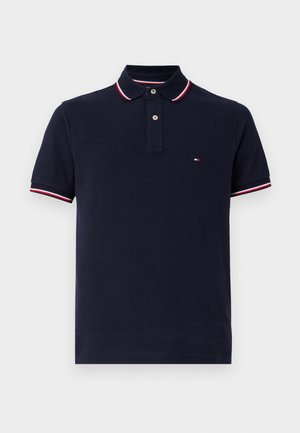 Tommy Hilfiger TIPPED SLIM - Polo - blue