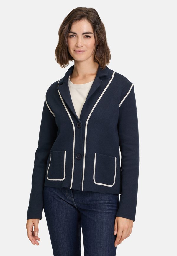 Strickjacke - dunkelblau