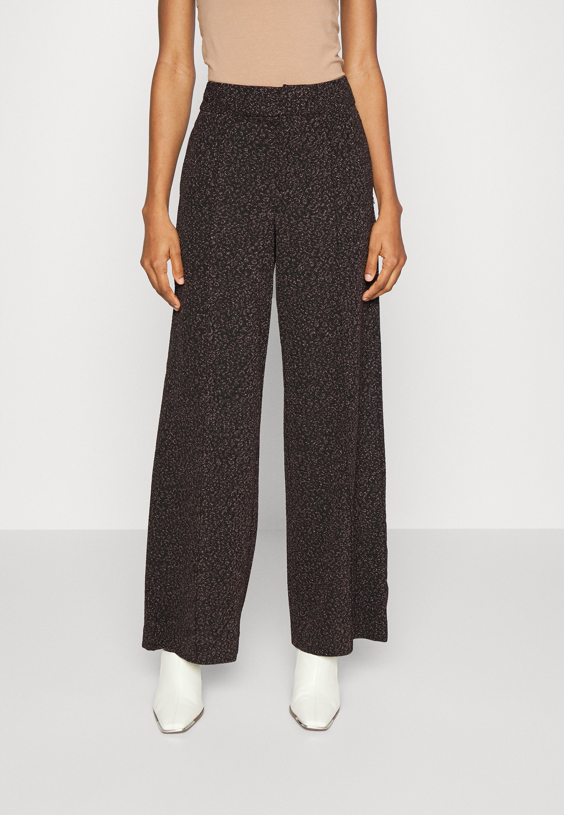 Scotch \u0026 Soda High Rise Patterned Wide-Leg Trousers