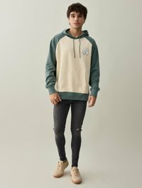 INSIDE CANGURO  - Jersey con capucha - verde