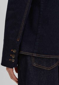 someday. NIARA - Giacca di jeans - dark rinsed blue