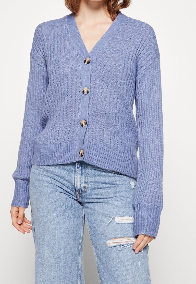 VILA Chaqueta de punto - blue