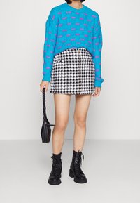 ONLY Petite Stickad tröja - turquoise