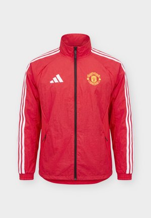 adidas Performance, MANCHESTER UNITED HOME ANTHEM JACKET - Vereinsmannschaften - red