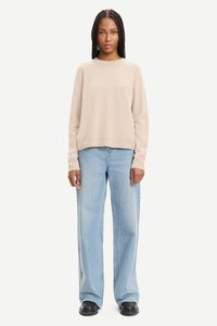 Samsøe Samsøe BOSTON O NECK - Camisola - beige