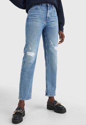 Jean droit - blue denim
