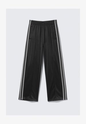 Weekday CONTRAST - Pantalones deportivos - black