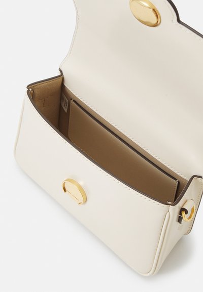 Tory Burch ROBINSON SPAZZOLATO  - Umhängetasche - light cream