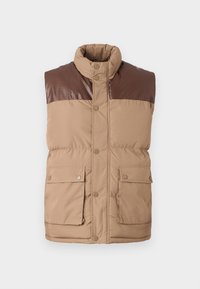Bodywarmer - cream/brown