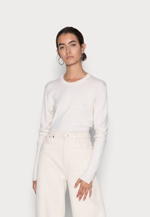 JJXX LARA LS SOFT NOOS - Jersey de punto - snow white
