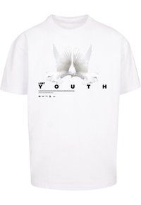 Lost Youth DOVE - Print T-shirt - white
