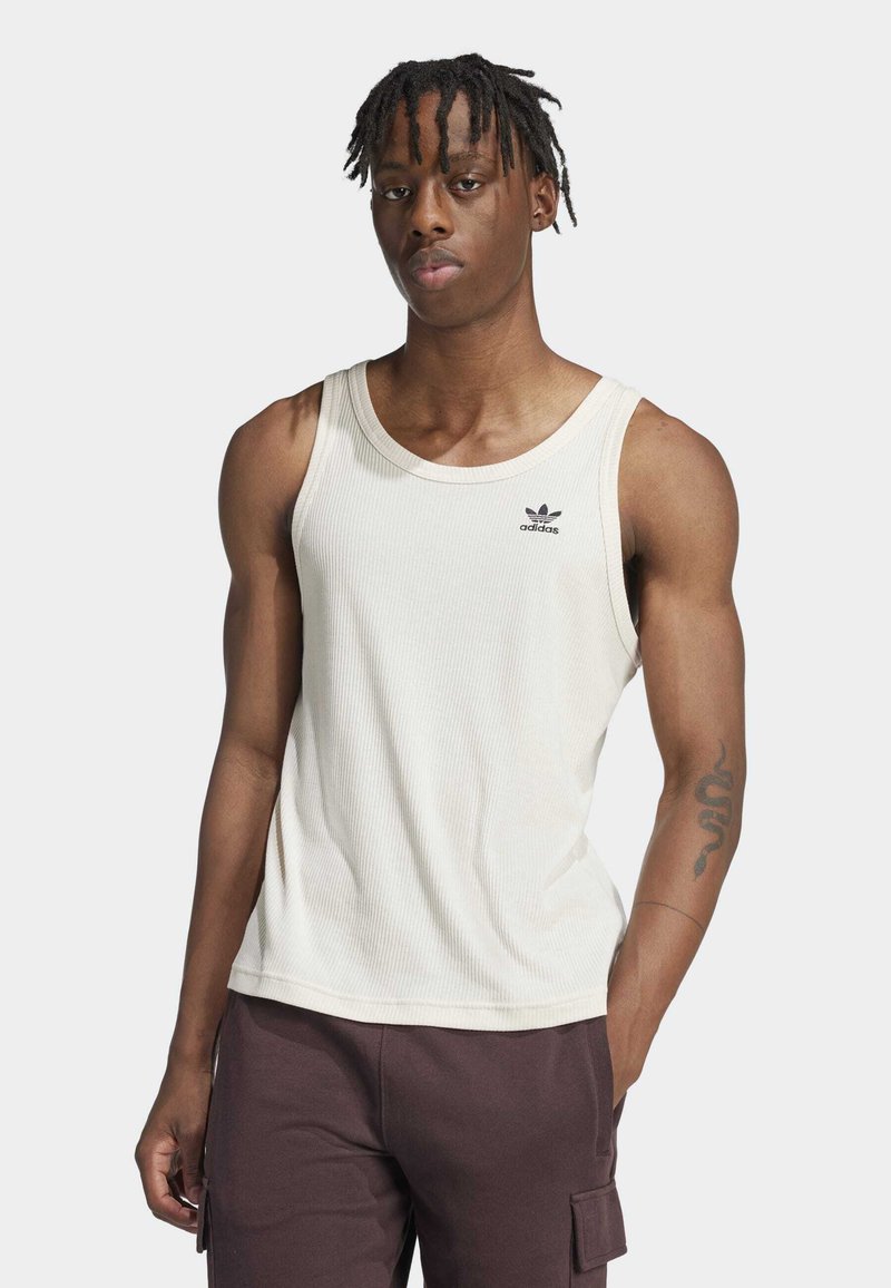 adidas Originals ESS TANK - Topper - white