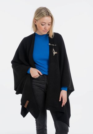 Knit Factory JAZZ - Cape - black