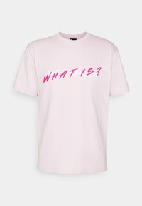 Print T-shirt - pale pink