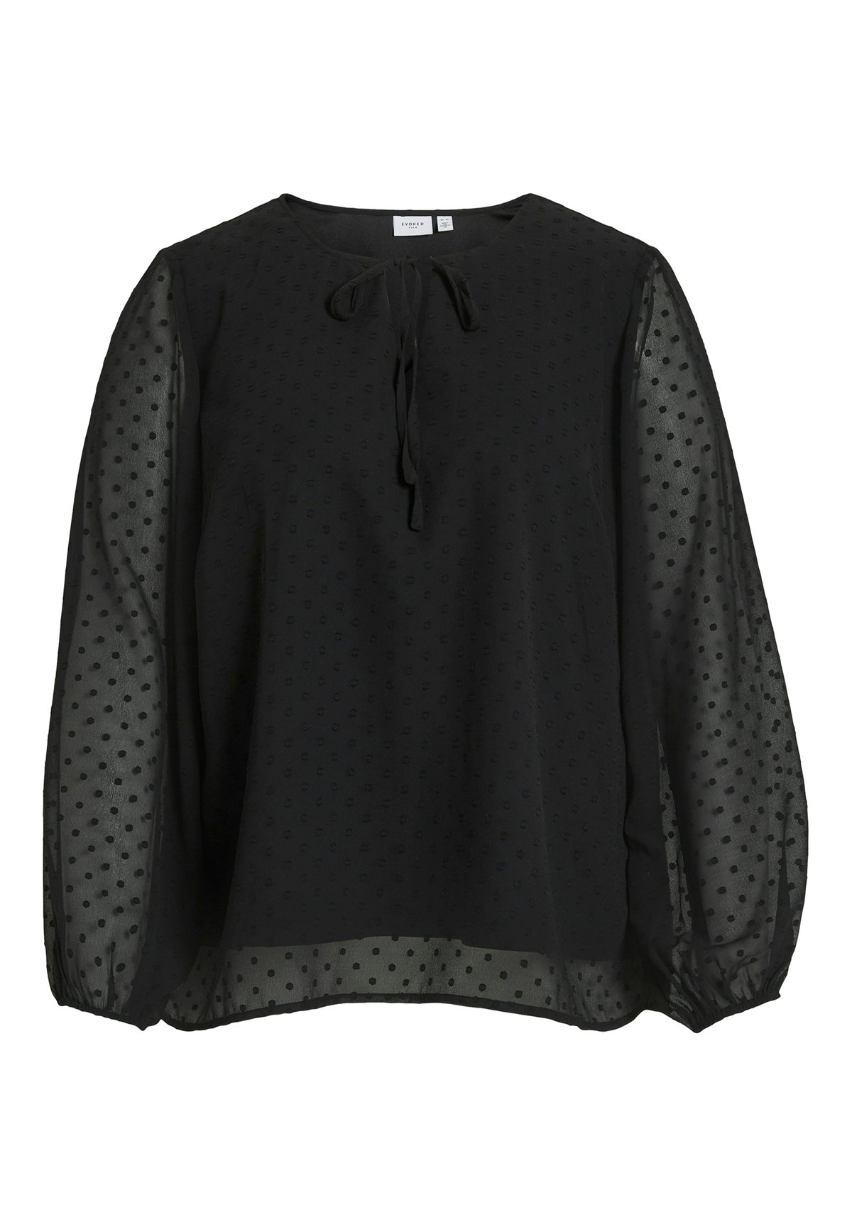 The Drop Damen Top Mit Ballonärmeln – Schwarz, Eng Anliegend, Hüftlang, Von Influencerin @lucyswhims Designed