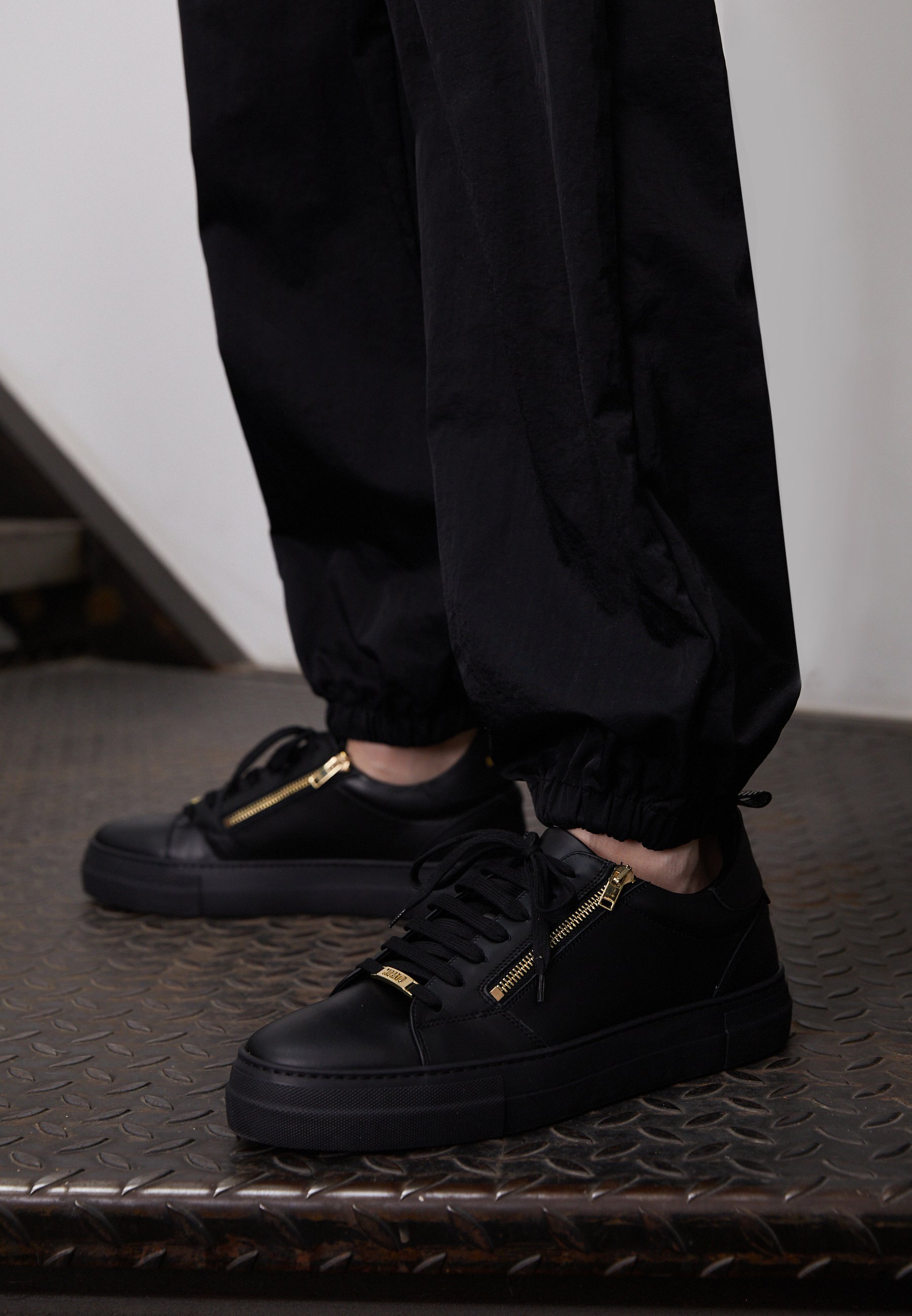 Antony Morato ZIPPER - Sneakers laag - black/zwart - Zalando.nl
