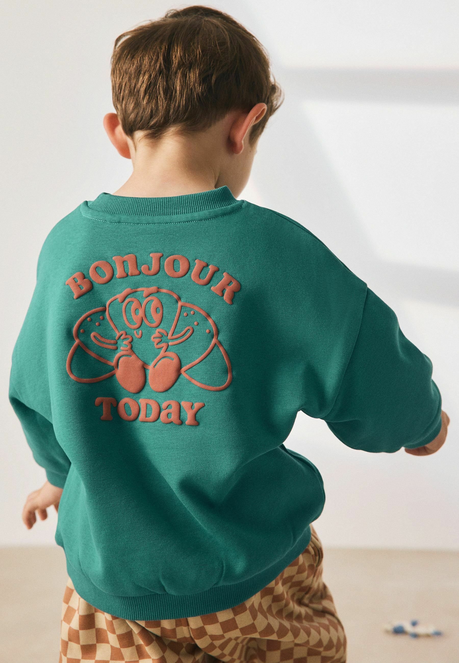 Débardeur Fille NEXT 6 Ans - Coton Vert - Col Rond - Motif Flamant Rose